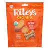 Riley's Organics Organic Dog Treats, Sweet Potato Recipe, Large  - Case of 6 - 5 OZ