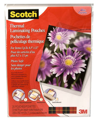 3M Tp3854-20 9 X 11.4 Thermal Laminating Pouches 20 Count