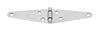 National Hardware 4 in. L Zinc-Plated Heavy Strap Hinge (Pack of 5)