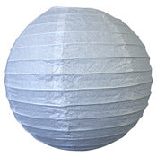 Asian Import Store Distribution 10evp-Wh 10 White Round Paper Lantern