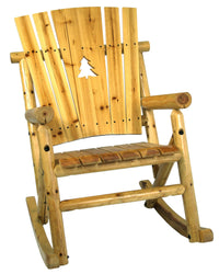 Char-log A Product of Leigh Country TX95104 32" X 32" X 45" Aspen™ Series Single Rocker                                                               