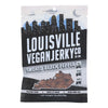 Louisville Vegan Jerky Jerky - Vegan - Black Pepper - Case of 10 - 3 oz