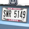 University of New Mexico Metal License Plate Frame