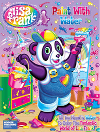 Kappa Publication 115373 Lisa Frank Paint With Water Color Book