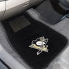 NHL - Pittsburgh Penguins Embroidered Car Mat Set - 2 Pieces