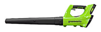 Axial Cordless Leaf Blower, 24-Volt Lithium Battery, 100-MPH