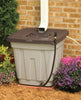 Suncast Taupe 50 gal Rain Barrel Resin