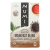 Numi Tea Black Tea - Breakfast Blend - Case of 6 - 18 Bags