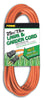 Prime Outdoor 25 ft. L Orange Extension Cord 16/2 SJTW