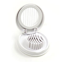 Norpro White Plastic/Stainless Steel Egg/Mushroom Slicer