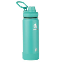 Takeya Actives 18 oz. Double Wall Water Bottle Teal