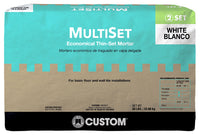 Custom Building Products Multi-Set White Modified Thin-Set Mortar 90 sq. ft. Coverage, 50 lbs.