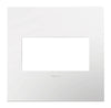 Legrand Adorne White 2 gang Thermoplastic GFCI/Rocker Wall Plate 1 pk