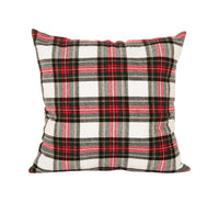 Celebrations Christmas Pillow Red Plaid Polyester 1 pk (Pack of 4)