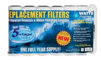 Watts  Premier  Under Sink  Replacement Water Filter  For Standard 10-in. Cartridge Filter Housings