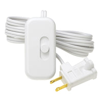 Lutron Credenza White 300 W Plug-In Dimmer Slide Switch 1 pk