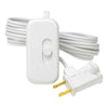 Lutron Credenza White 300 W Plug-In Dimmer Slide Switch 1 pk