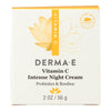 Derma E - Vitamin C - Intense Night Cream - 2 oz.