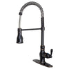 Ultra Faucets Prime One Handle Oil Rubbed Bronze Pull-Down Kitchen Faucet