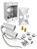 Bell Switch Incandescent Textured White Light Weatherproof Kit