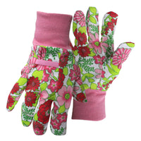 Boss Dig In Women's Outdoor Floral Gardening Gloves Assorted One Size Fits Most 1 pair