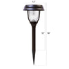 Gama Sonic  Brown  Solar Powered  LED  Garden Stake  1 pk