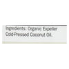 Garden of Life Organic Coconut Oil - Raw Extra Virgin - Case of 6 - 14 fl oz