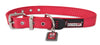 Dogzilla Red Nylon Dog Adjustable Collar Large