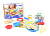 Green Toys DMM1-1242 Multi-Color Meal Maker Dough 18 Piece Set