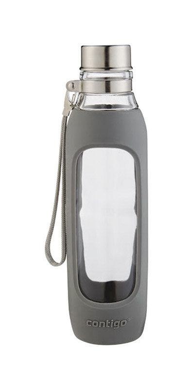 Contigo Water Bottle Bundle (2) Stainless Steel Insulated & Purity Glass 20  oz