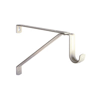 Knape & Vogt 1194 Cream Steel Heavy Duty Shelf/Rod Bracket 13 Ga. 12 in. L 500 lb