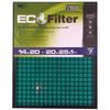 Web Eco Filter 14 in. W x 25 in. H x 1 in. D Polyester 7 MERV Air Filter (Pack of 4)