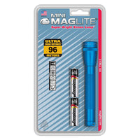 Maglite 14 lm Blue Incandescent Mini Flashlight AA Battery