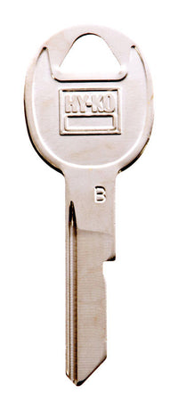 Hy-Ko Traditional Key Automotive Key Blank Single sided For Fits Gm Ignition And Most Models (Pack of 10)