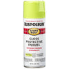 Rust-Oleum Stops Rust Gloss Willow Green Enamel Spray Paint 12 oz (Pack of 6)