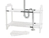 Madesmart 17.25 in.   H X 2.75 in.   W X 18.13 in.   L White Under-the-Sink Shelf