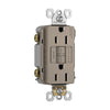 Pass & Seymour 15 amps 125 V Duplex Gray GFCI Outlet 5-15R