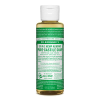 Dr. Bronner's Pure-Castile Organic Almond Scent Liquid Soap 4 oz