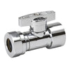 BK Products ProLine 1/2 in. FIP X 7/16 in. Compression Brass Angle Stop Valve