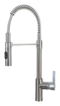 Franke One Handle  Satin Nickel Pulldown Kitchen Faucet