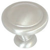 Amerock Allison Round Cabinet Knob 1-1/4 in. D 1-1/16 in. Satin Nickel 1 pk