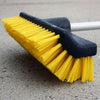 Unger Yellow Synthetic Bristle Pro Bi-Level Scrub Brush 10 L x 5 W in.