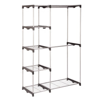 Honey-Can-Do 68 in. H X 20 in. W X 45 in. L Plastic/Steel Closet Organizer