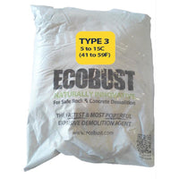 Ecobust  Type 3 41F to 59F  Expansive Demolition Agent  11 lb. (Pack of 4)