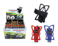 Diamond Visions Bike Assorted Cell Phone Holder For (Pack of 15).