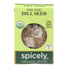 Spicely Organics - Organic Dill Seed - Case of 6 - 0.35 oz.