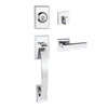 Kwikset SmartKey Tavaris Polished Chrome Handleset Right or Left Handed