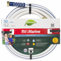 Element RV & Marine 1/2 in.   D X 50 ft. L Medical White Vinyl Hose