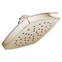 Polished nickel one-function 6" diameter spray head eco-performance rainshower