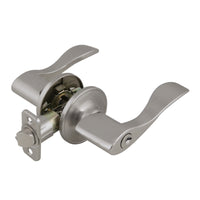 Design House Springdale Satin Nickel Entry Handleset 1-3/4 in.